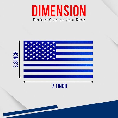 GRITKULTURE Subdued American Flag Decal Stickers 2 Pack for Cars, Trucks, Hard Hats, Laptops, Tumblers, and Window Police Military Tactical US Flag (Black) in Saudi Arabia