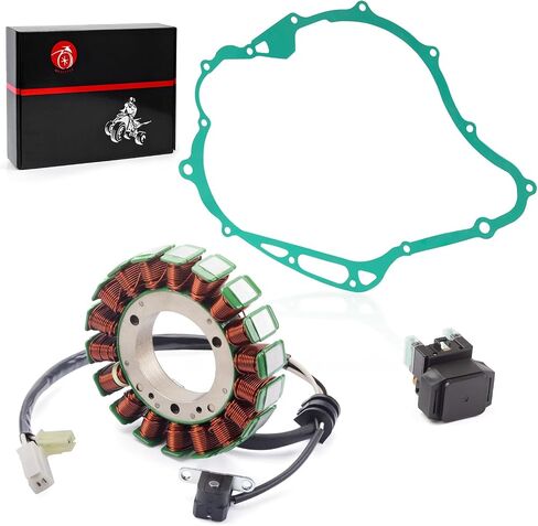 Stator & Starter Relay w/Gasket for Yamaha XVS1100 V-Star 1100 2003-2009 in Saudi Arabia