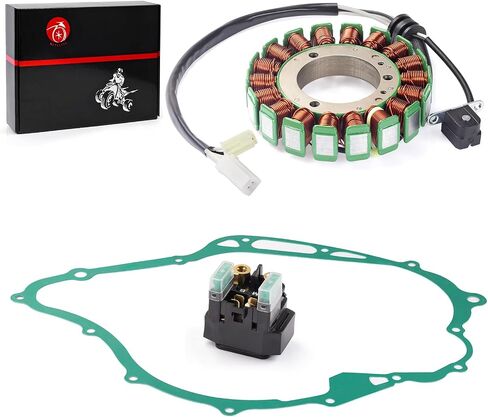 Stator & Starter Relay w/Gasket for Yamaha XVS1100 V-Star 1100 2003-2009 in Saudi Arabia