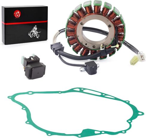 Stator & Starter Relay w/Gasket for Yamaha XVS1100 V-Star 1100 2003-2009 in Saudi Arabia
