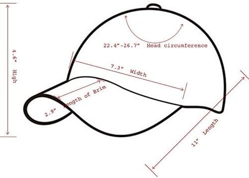 Funny Vintage Embroidered Low Profile Baseball Cap for Men and Women in Kuwait