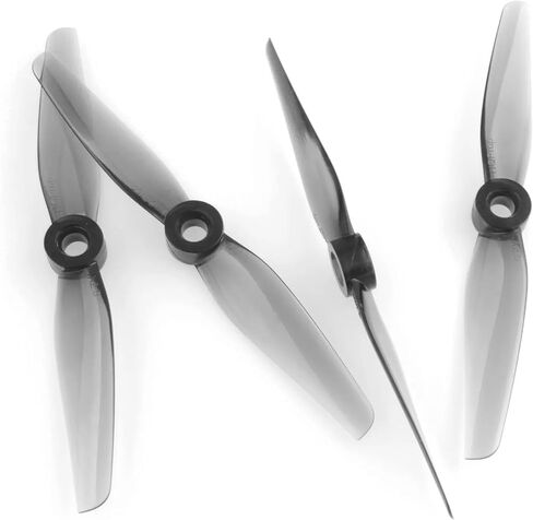 8pcs HQProp 4X2.5 4025 4 Inch Propellers Set (4X CW / 4X CCW) Poly Carbonate in Saudi Arabia
