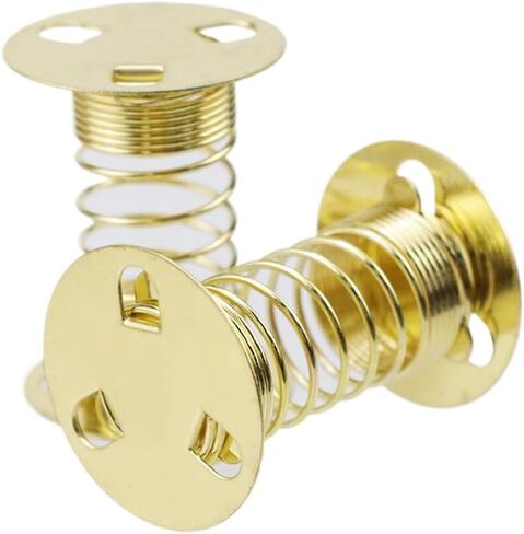 10 PCS Metal Spring Base 35×25mm Spring Crafts Gold Spiral Wobbles Spring for Crafts, Gifts, DIY Supplies in Saudi Arabia