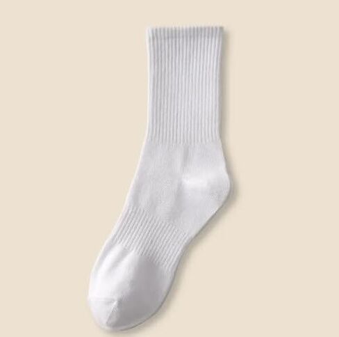 Lorin Unisex Crew Socks Thin Cotton Long Socks Arch Support Casual Workout High Socks 5 Pairs in Saudi Arabia