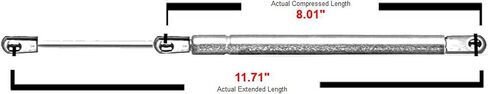 2pcs Rear Trunk Lid Gas Charged Lift Support Struts Shocks Prop for Chrysler 300 2005-2008 Support 6405 in Saudi Arabia