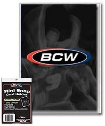 حامل بطاقات التداول BCW Mini Snap 10 عبوات in Saudi Arabia
