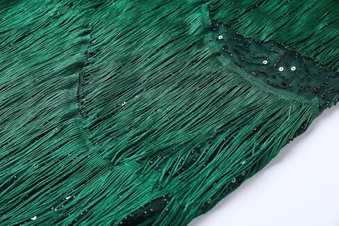 IWIWB 1920s Sequin Vintage Dress Beaded Gatsby Flapper Dress with Accessories Set in Saudi Arabia