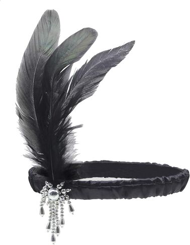 IWIWB 1920s Sequin Vintage Dress Beaded Gatsby Flapper Dress with Accessories Set in Saudi Arabia