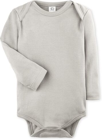 مجموعة ملابس عضوية ملونة مكونة من قطعتين - حجري - 0-3 أشهر in Kuwait