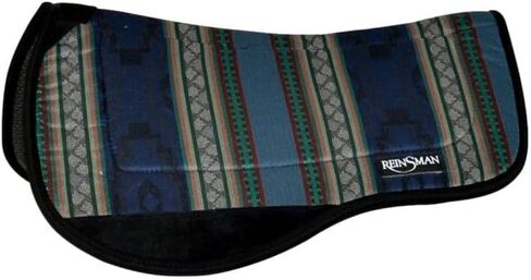 Reinsman Circle Y Contoured Trail Pad -Tacky Too (22649T), Blue/Dark Blue in Kuwait