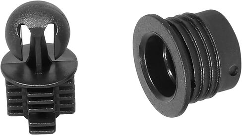 MECCANIXITY Speaker Grill Guides Plastic Black Ball Socket Type Dia 12mm for Speaker Parts Accessories Pack of 8 in Saudi Arabia