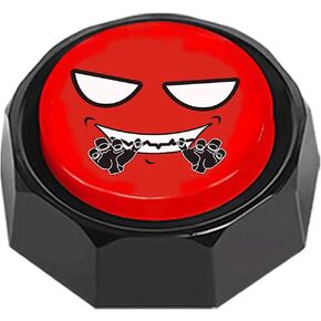 RIBOSY Laugh Button - Evil and Wicked Laughs Sound Effects - Unbound,Untamed,Unusual Noise Maker