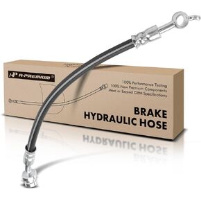 A-Premium Rear Driver Brake Hydraulic Hose Compatible with Select Hyundai and Kia Models - Sonata 2015-2019, Optima/Cadenza 2017-2019 - Replace# 58737C1000