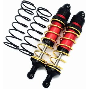All Aluminum Front or Rear Shock Damper Absorber 128mm Fully Assembly with Oil for Traxxas 1/10 Maxx 8961