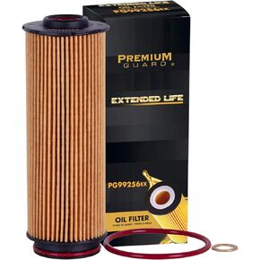 PG99256EX Extended Life Oil Filter up to 10,000 Miles | Fits 2023-19 BMW X5, X7, X3, 2023-17 540i xDrive, 540i, 740i, 2023-20 M340i xDrive, 2018-16 340i xDrive, 2023-20 M340i, 2023-20 Toyota GR Supra