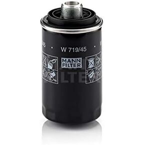 Mann-Filter W 719/45 Spin-on Oil Filter (Pack of 2)