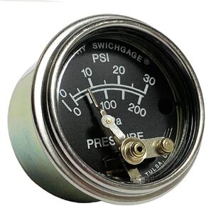 Murphy by Enovation Controls 20P-30, 2" Pressure Swichgage, 0-30 psi (05703104)