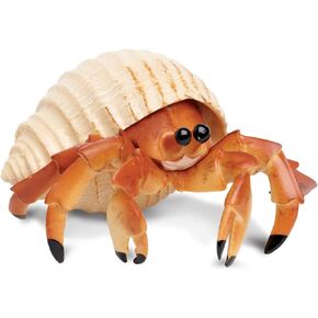 Safari Ltd. Hermit Crab Figurine - Detailed 4.5" Model Figure - Educational Toy for Boys, Girls, and Kids Ages 18M+