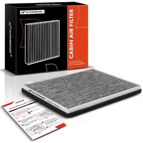 A-Premium Cabin Air Filter with Activated Carbon Compatible with Suzuki Grand Vitara 2006-2013, 2.4L 2.7L 3.2L, Replace# 9586154J00