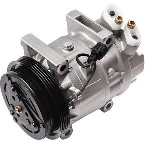 ECCPP AC Compressor with Clutch CO 10554JC for 2001-2004 for N-issan Pathfinder 3.5L 2004 for N-issan Pathfinder 5.6L 2001-2003 for I-nfiniti QX4 3.5L A/C Compressor
