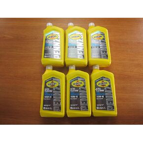 Mopar Chrysler Dodge Jeep Penzoil Ultra Platinum Full Synthetic 0W-40 6 Qts.