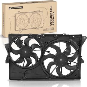 A-Premium Engine Radiator Cooling Fan Assembly Compatible with Select Ford & Lincoln Models - Taurus 2013-2019, MKS 2013-2016 - Replace# DG1Z8C607C