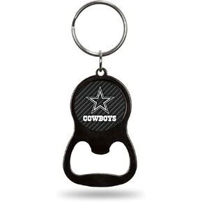 Rico Industries NFL unisex-adult Bottle Opener Colored Keychain