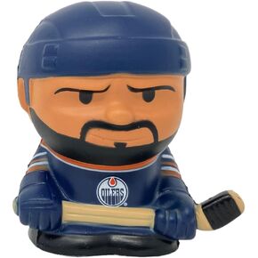 Party Animal NHL Jumbo Squeezymates Edmonton Oilers Evander Kane Squeezy Figurine, Team Colors, 4" Tall