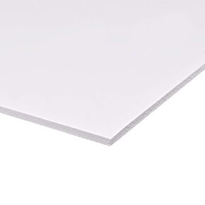 uxcell PVC Foam Board Sheet 3mm (1/8 Inch)-12" x 16" White for Signage, Presentations, Digital Screen Printing