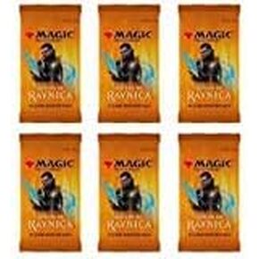 Magic The Gathering MTG Guilds Of Ravnica - 6 حزم معززة