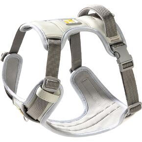 Core Dog Harness with Handle and Pocket, Sliver ion Inner Fabric, Wear-Resistant Shell Fabric, Reflective and Soft Padded (Shadow Black, Size Medium)