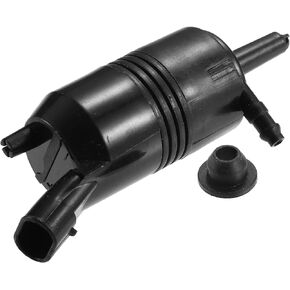 Windshield Washer Pump No.22127653 - Car Windshield Washer Pump Motor Replacement - for Chevrolet Silverado 1500 1999-2006 Plastic Black - 1 Pc