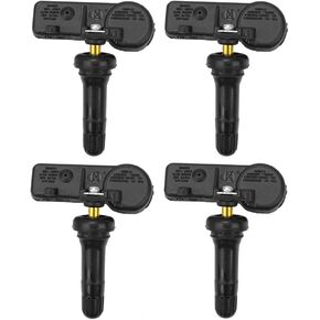 13586335 Tire Pressure Monitoring System Sensor TPMS Sensor 315 Mhz (Pack of 4) - Replacement for - 2007-2014 Buick 2006-2014 Cadillac 2006-2015 Chevy2007-2015 GMC 2008-2010 Pontiac