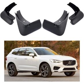 Car Mudguard Fender Mud Flaps Splash Guard Compatible with Volvo XC60 2018 2019 2020 2021 2022 2023 2024