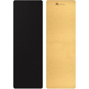 PRO Natural Cork/Rubber Yoga Mat. 73" x 24 1/2" x 5mm Thick. Anti Tear and Slip Free