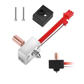 Official Creality Sprite Extruder Heater Block Upgrade Kit, Bimetal Copper Titanium Heatbreak Plated Copper Nozzle,300℃ High Temperature Pro,Fit for Ender 3 S1,S1 Pro, CR-10 Smart Pro