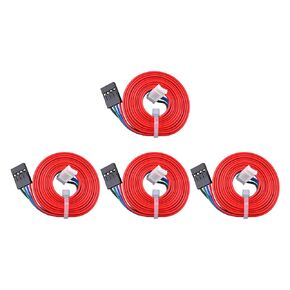 STEPPERONLINE Stepper Motor Cable 10 Pack,1m Long XH2.54 4pin to 6pin NEMA 17 Extended Connector Cable for RepRap 3D Printer CNC Machines