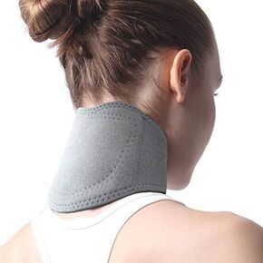 Adjustable Neck Heating Pad for Pain Relief Neck Support Brace Neck Relaxer Soft Cervical Collar Physical Therapy Neck Brace Neck Warmer Winter Neck Gaiter Heated Neck Pillow