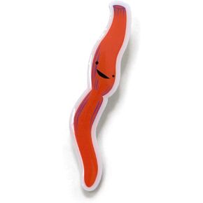 Esophagus Lapel Pin - Down The Hatch I Heart Guts