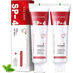 2 PCS Yayashi Sp-4 Probiotics WhiteningToothpaste, Toothpaste Fresh Breath Toothpaste, Stain Removing Toothpaste for Teeth Color Correcting