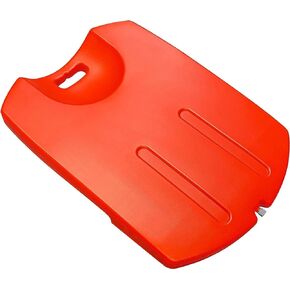 HaiChao CPR Rescue Lifesaver Board-EMS Medical First Aid Supplies Cardiac Board-Home Pool CPR Easy Patient Lifting Portable Lightweight Recessed Handle Lifesaver CPR Board(Orange)