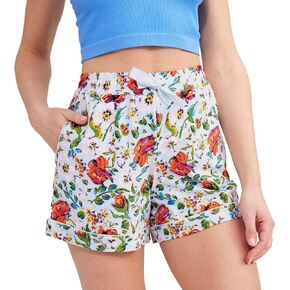 Verabradley Womens Cotton Pajama Shorts With Pockets (Extended Size Range)