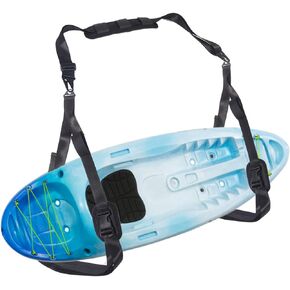 Kayak Carry Strap Adjustable Sup Canoe Stand UP Paddle Loop Surfboard Carrying Belt with Shoulder Strap