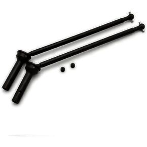 2pc Hard Steel Front Thickened Axle CVD Driveshaft for Arrma Kraton Outcast Notorious AR310458 AR310590 AR310452
