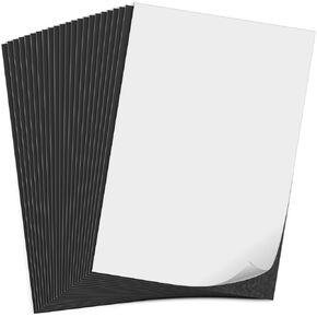 Mr. Pen- Adhesive Magnetic Sheets, 4" x 6", 40 Pack, Magnetic Sheets with Adhesive Backing, Magnetic Sheets, Flexible Magnetic Sheet, Picture Magnets, Cuttable Magnetic Sheets