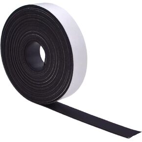 WOD MAG03-I Flexible Ultra-Thin Magnetic Tape Roll – 3 inch x 10 feet – Suitable Craft Magnets for DIY, Art Projects and Photos – Sticky Self Adhesive