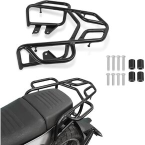 Motorcycle Rear Rack Luggage Rack Cargo Storage Carrier Replacement for Husqvarna SVARTPILEN VITPILEN 401 2018-2021