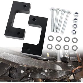 1.5″ Leveling Lift Kit Compatible with GMC Sierra GM 1500 2007-2019/Chevy 2007-2021Silverado1500/Yukon XL 1500 Front Lift Spacers 2 Pack