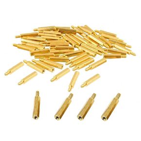 25-Pack M3x20+6mm 26mm Male to M3 Female Screw PCB Stand-Off Spacer Hex