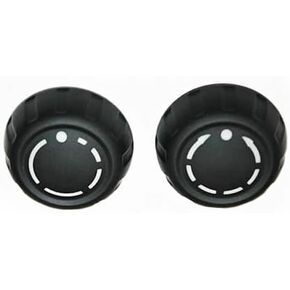 Ormax PCM Radio Replacement Knob Set (Left and Right knobs Included) for Porsche 911 997 / Cayman Boxster 987